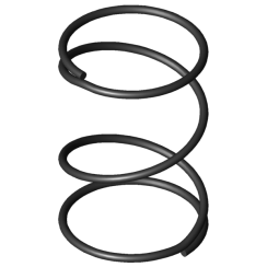 Image du produit - Ressorts de compression D-042F-08