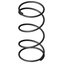 Image du produit - Ressorts de compression D-042F-09