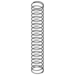 Image du produit - Ressorts de compression D-063H-14