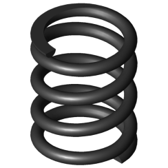 Image du produit - Ressorts de compression D-080A-01