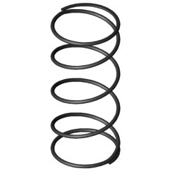 Image du produit - Ressorts de compression D-090W-01