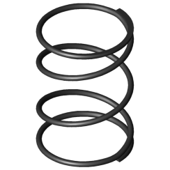 Image du produit - Ressorts de compression D-090W-10