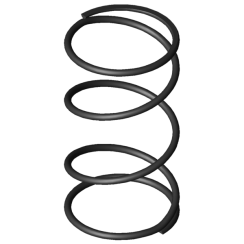Image du produit - Ressorts de compression D-117H-10