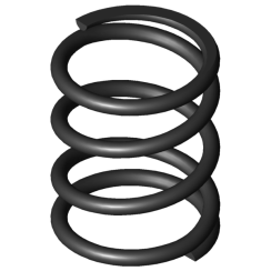 Image du produit - Ressorts de compression D-127E-09
