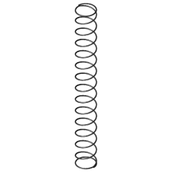 Image du produit - Ressorts de compression D-145D-04