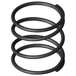 Image du produit - Ressorts de compression D-180Y-08