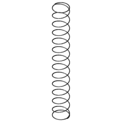 Image du produit - Ressorts de compression D-207JD