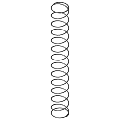 Image du produit - Ressorts de compression D-207JJ