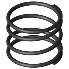 Image du produit - Ressorts de compression D-207O-01