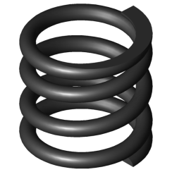 Image du produit - Ressorts de compression D-222A-10