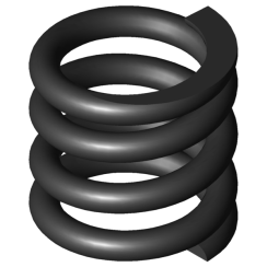 Image du produit - Ressorts de compression D-233A-05