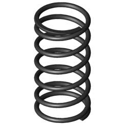 Image du produit - Ressorts de compression D-233E-10
