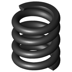 Image du produit - Ressorts de compression D-234BA-10