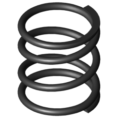 Image du produit - Ressorts de compression D-263H-10