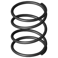 Image du produit - Ressorts de compression D-263Z-10
