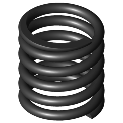 Image du produit - Ressorts de compression D-288E-10