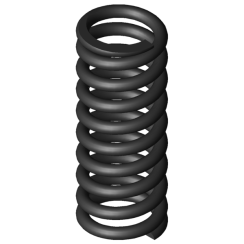 Image du produit - Ressorts de compression D-359A-03
