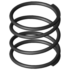 Image du produit - Ressorts de compression D-364E-02