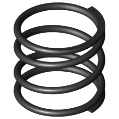 Image du produit - Ressorts de compression D-364E-08
