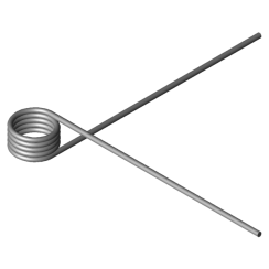 Image du produit - Ressorts de torsion T-16123L