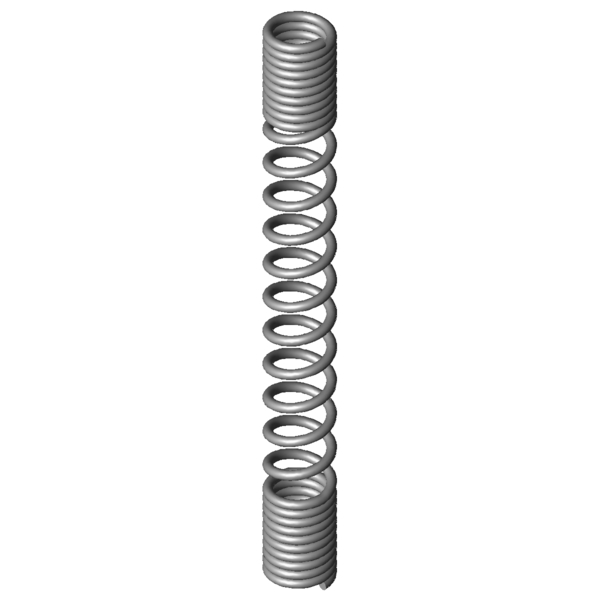 CAD-Bild Kabel-/Schlauchschutzspirale 1430 C1430-16L