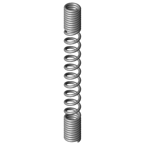 CAD-Bild Kabel-/Schlauchschutzspirale 1430 C1430-16S