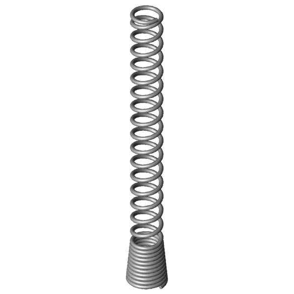 CAD-Bild Kabel-/Schlauchschutzspirale 1440 C1440-12L