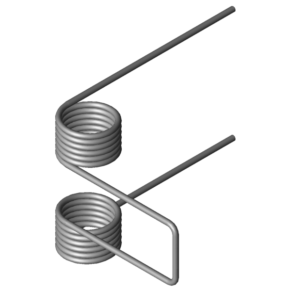 CAD-Bild Doppelschenkelfedern DSF-115