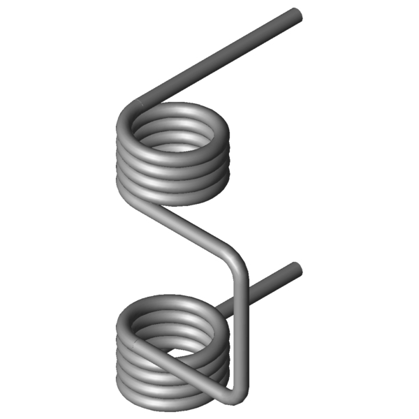 Image CAO Ressorts double torsion DSF-455