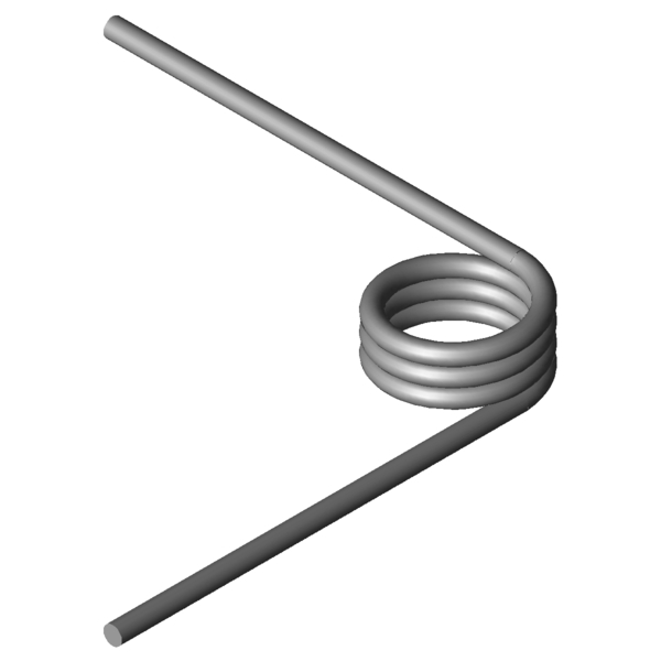 Image CAO Ressorts de torsion T-19714R